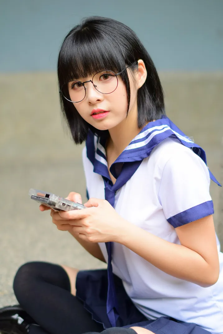 [Mzsock] NO.171 Hailin student uniform street photography#[73P]-60