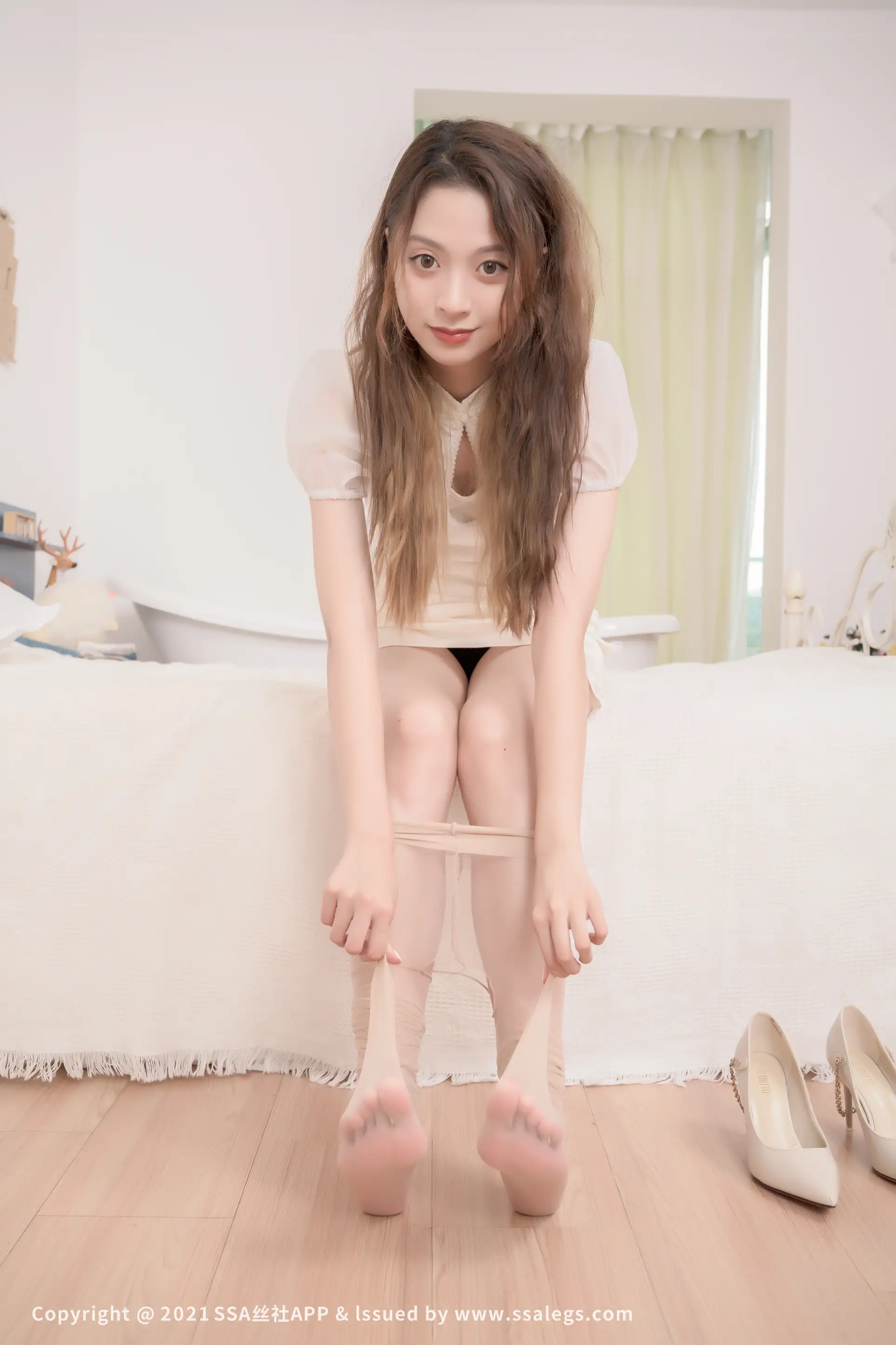 [Mzsock] NO.771 Model Qiqi’s stockings and feet (Part 2) silk club#[116P]-104