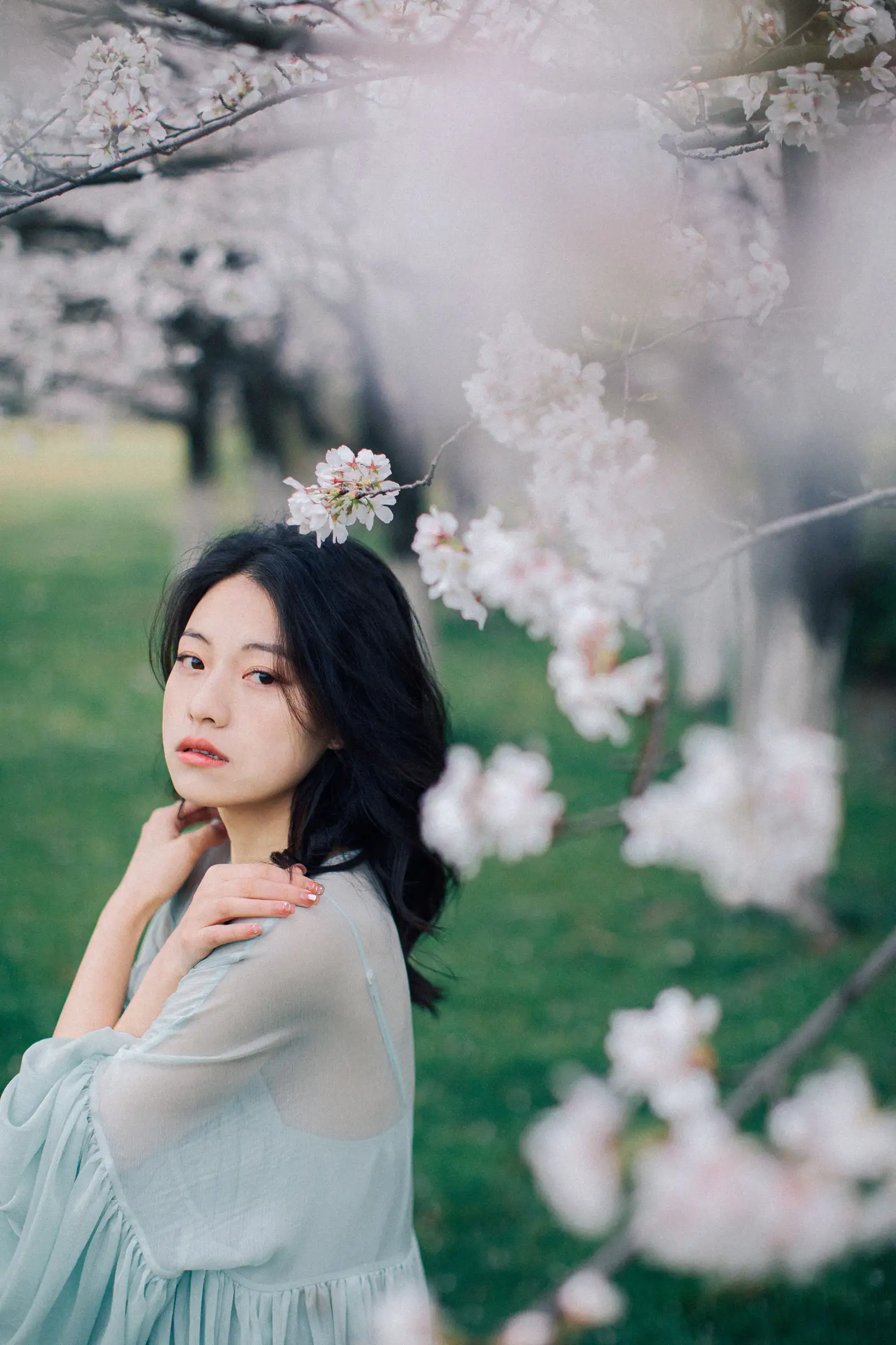 [YITUYU] 2022.05.27 Vol.1002 – Colorful Falling Cherry Blossoms September#[28P]-13